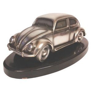 Silver Dreams Volkswagon VW Beetle Leonardo Diecast 2004 Pewter Solid Vintage